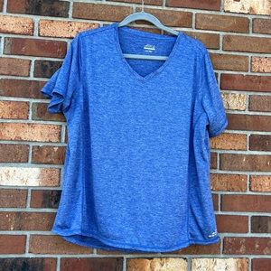 BCG drift blue workout shirt 1X never worn